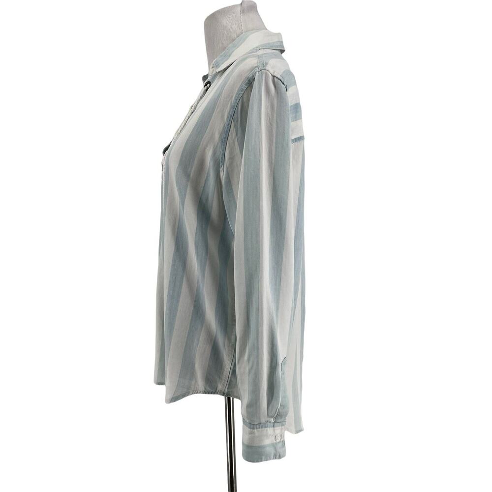 Rails Women's Uli Block Stripe Lace-Up Long Sleev… - image 3